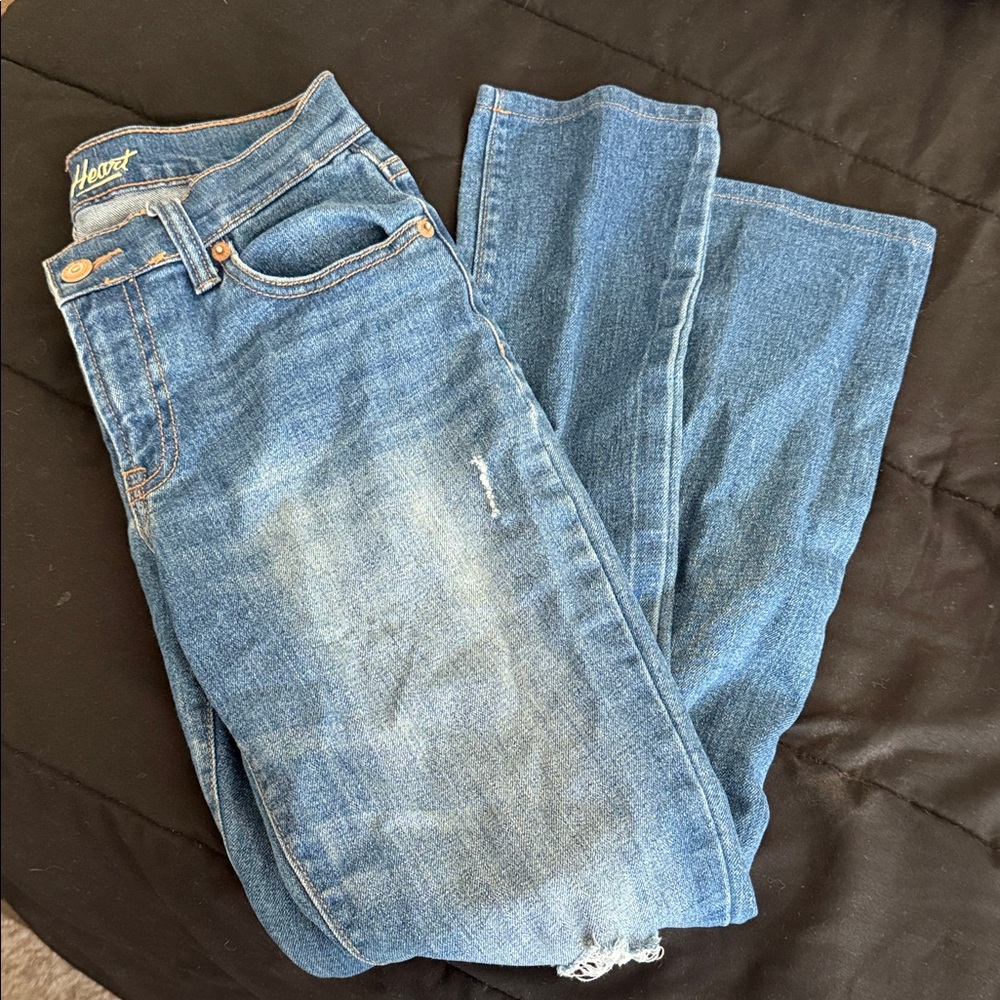 Old Navy Women's Blue Ankle & Cropped Jeans